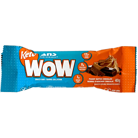 KetoWOW - Peanut Butter Chocolate Bar